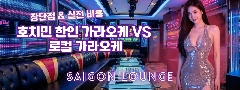 호치민 한인 vs 로컬 가라오케 비교